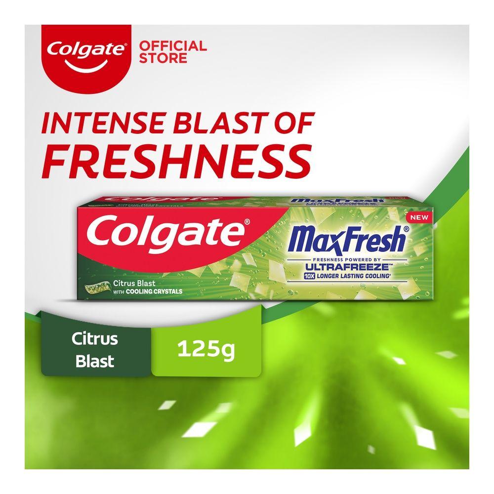 COLGATE MAXFRESH GREEN 125G TOOTHPASTE